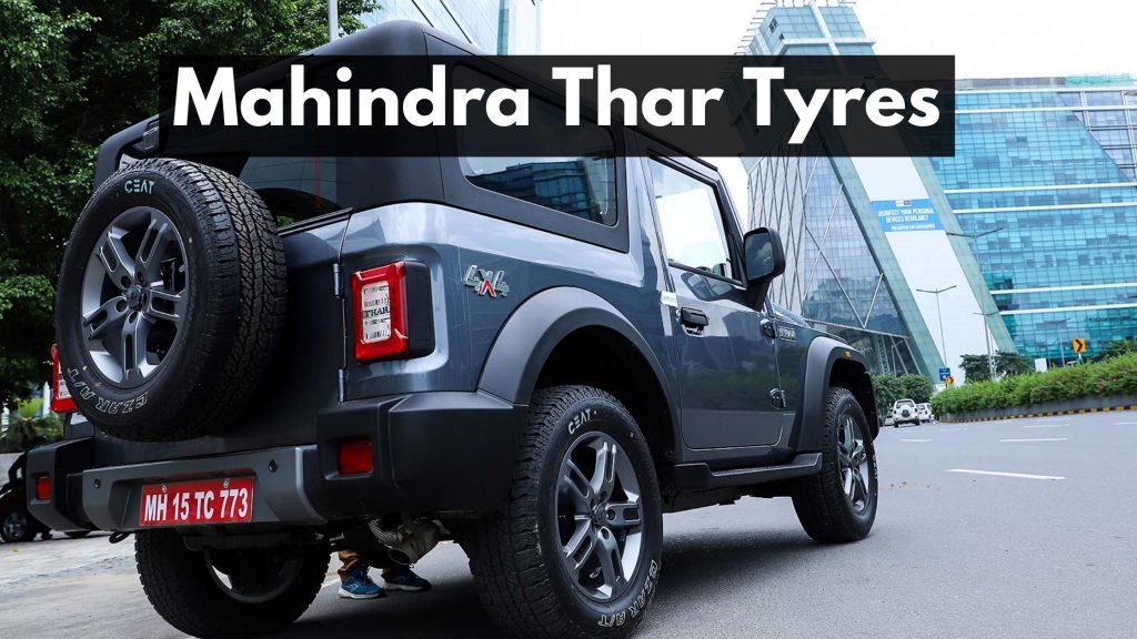 Mahindra Thar Tyres