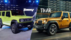Read more about the article Maruti Jimny vs Mahindra Thar: See specification comparison of Mahindra Thar and Maruti Suzuki Jimny, know which is the best