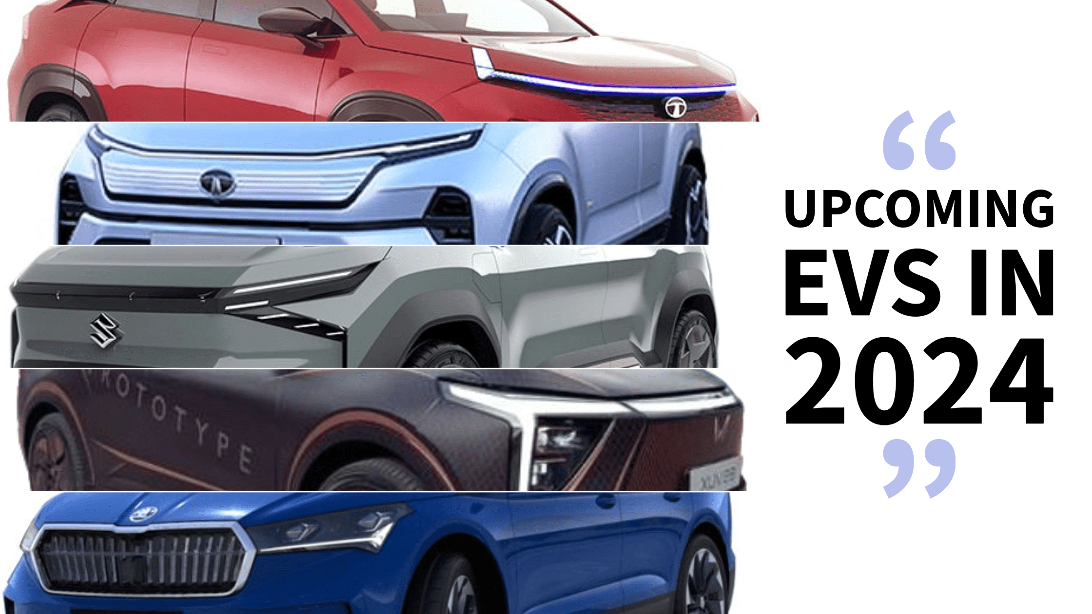 You are currently viewing Upcoming EVs in 2024 From Tata Curvv EV to Skoda Enyaq, these 5 amazing EVs will be launched this year