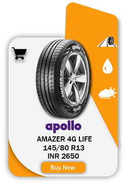 Apollo 145 80 R13 tyre Price