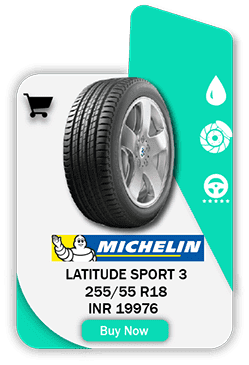 Michelin 255 55 R18 tyre Price